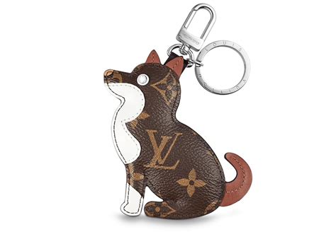 porte clé louis vuitton chien|louis vuitton key holder charm.